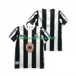 Camisola Newcastle United 1995 1997 Retro Homem Equipamento Primeiro Manga Curta